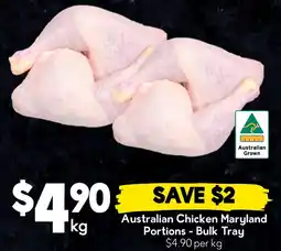 Drakes Australian Chicken Maryland Portions - Bulk Tray offer