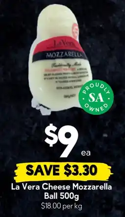 Drakes La Vera Cheese Mozzarella Ball offer