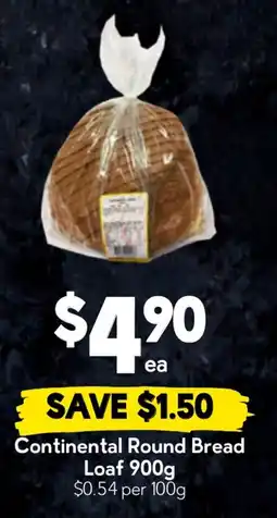 Drakes Continental Round Bread offer