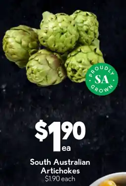 Drakes South Australian Artichokes offer
