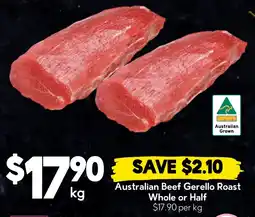 Drakes Australian Beef Gerello Roast offer