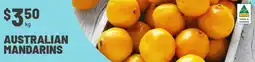 IGA Australian mandarins offer