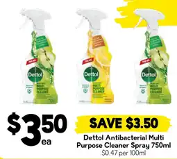 Drakes Dettol Antibacterial Multi Purpose Cleaner Spray offer