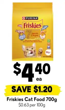 Drakes Friskies Cat Food offer