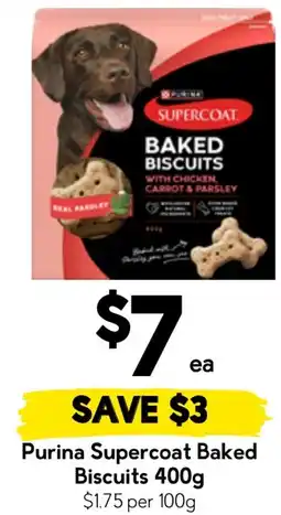 Drakes Purina Supercoat Baked Biscuits offer