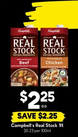 Drakes Campbell's Real Stock 1lt offer