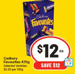 IGA Cadbury Favourites offer