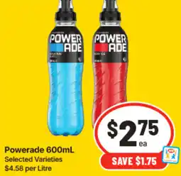 IGA Powerade offer