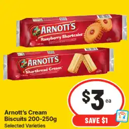 IGA Arnott's Cream Biscuits offer
