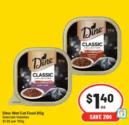 IGA Dine Wet Cat Food offer