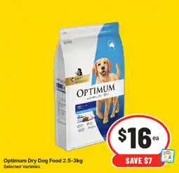 IGA Optimum Dry Dog Food offer