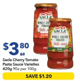 Ritchies Sacla Cherry Tomato Pasta Sauce Varieties offer