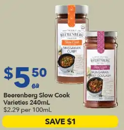 Ritchies Beerenberg Slow Cook Varieties offer
