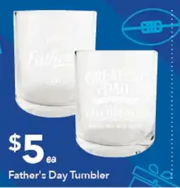 Ritchies Father's Day Tumbler offer