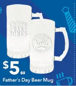 Ritchies Father's Day Beer Mug offer