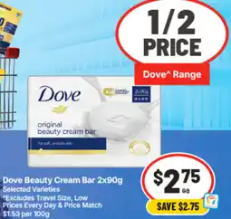 IGA Dove Beauty Cream Bar offer