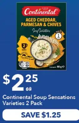 Ritchies Continental Soup Sensations Varieties 2 Pack offer