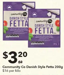 Ritchies Community Co Danish Style Fetta offer