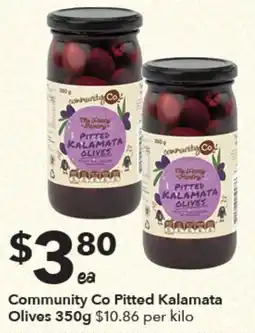 Ritchies Community Co Pitted Kalamata Olives offer