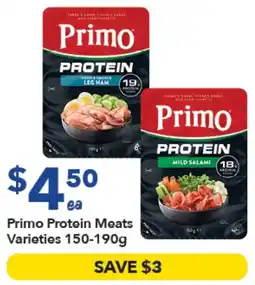 Ritchies Primo Protein Meats Varieties offer