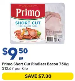 Ritchies Primo Short Cut Rindless Bacon offer