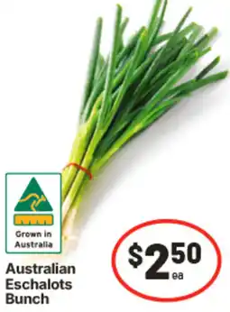 IGA Australian Eschalots Bunch offer