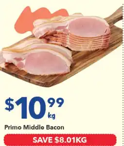 Ritchies Primo Middle Bacon offer