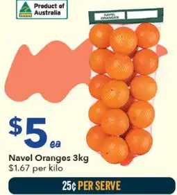 Ritchies Navel Oranges offer