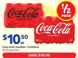 Ritchies Coca-Cola Varieties offer