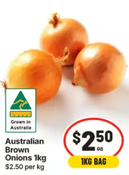 IGA Australian Brown Onions offer