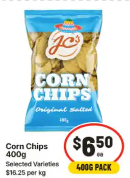 IGA Corn Chips offer