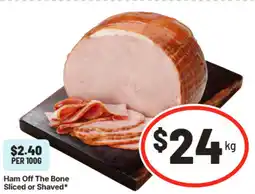 IGA Ham Off The Bone offer