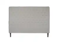 LivingStyles Phillipe Tufted Cotton Bed Head, King, Cream offer