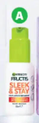 Woolworths Garnier Fructis Sleek & Stay Keratin Serum offer