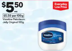 Woolworths Vaseline Petroleum Jelly Original offer