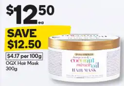 Woolworths OGX Hair Mask offer