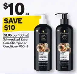 Woolworths Schwarzkopf Extra Care Shampoo or Conditioner offer