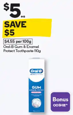 Woolworths Oral-B Gum & Enamel Protect Toothpaste offer