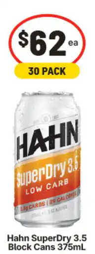 IGA Hahn SuperDry 3.5 Block Cans offer