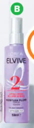 Woolworths L'Oréal Paris Elvive Hyaluron Plump Spray 2% Moisture Plump Serum offer