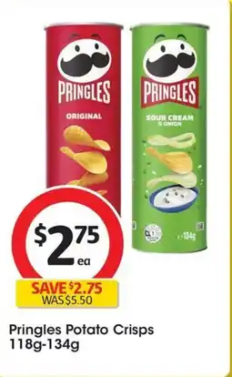Coles Pringles Potato Crisps offer
