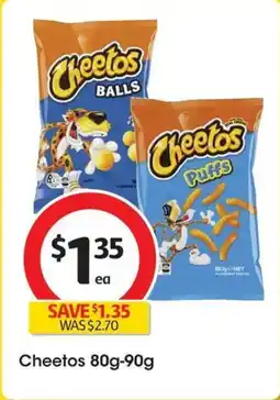 Coles Cheetos Puffs offer