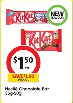 Coles Nestlé Chocolate Bar offer
