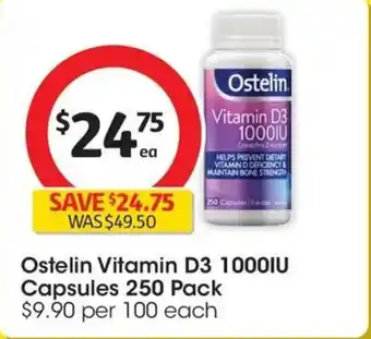 Coles Ostelin Vitamin D offer