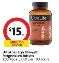 Coles Ultralife Magnesium offer