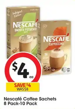Coles Nescafé Coffee Sachets offer