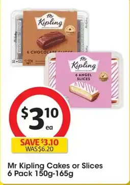 Coles Mr Kipling Lemon Cake Slices offer