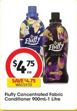 Coles Fluffy Concentrated Fabric Conditioner offer