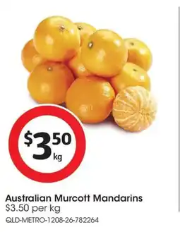 Coles Australian Murcott Mandarins offer