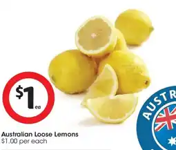 Coles Australian Loose Lemons offer